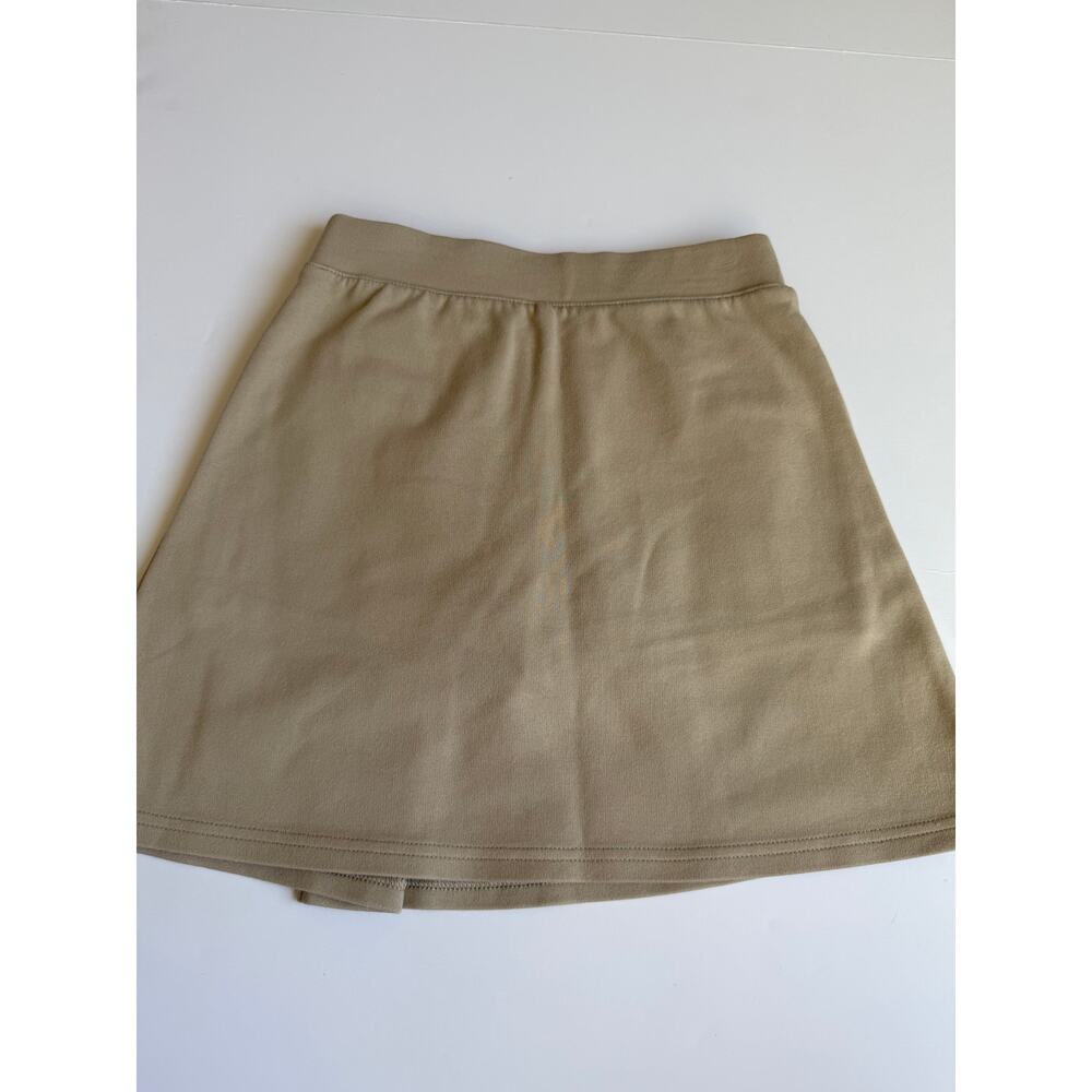 Cat & Jack Girls School Uniform Skort Lot of 3 Khaki Medium 8 Built In Shorts - Picture 8 of 15